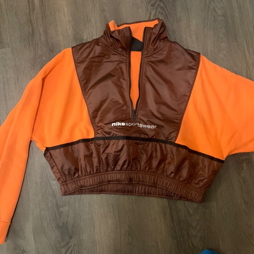 Nike Long Sleeve Zip Up Vintage Small